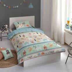 Good Morning Dekbedovertrek "Play" - Multi - (140x220 Cm) -Leen Bakker Winkel 1000035929 0102