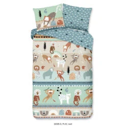 Good Morning Dekbedovertrek "Play" - Multi - (140x220 Cm)