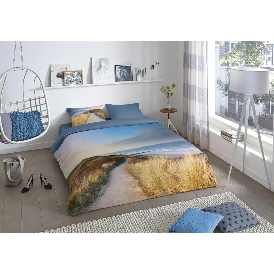 Good Morning Dekbedovertrek "Dunes" - Multi - (200x220 Cm) 4 Good Morning Dekbedovertrek "Dunes" - Multi - (200x220 Cm) - Afbeelding 2