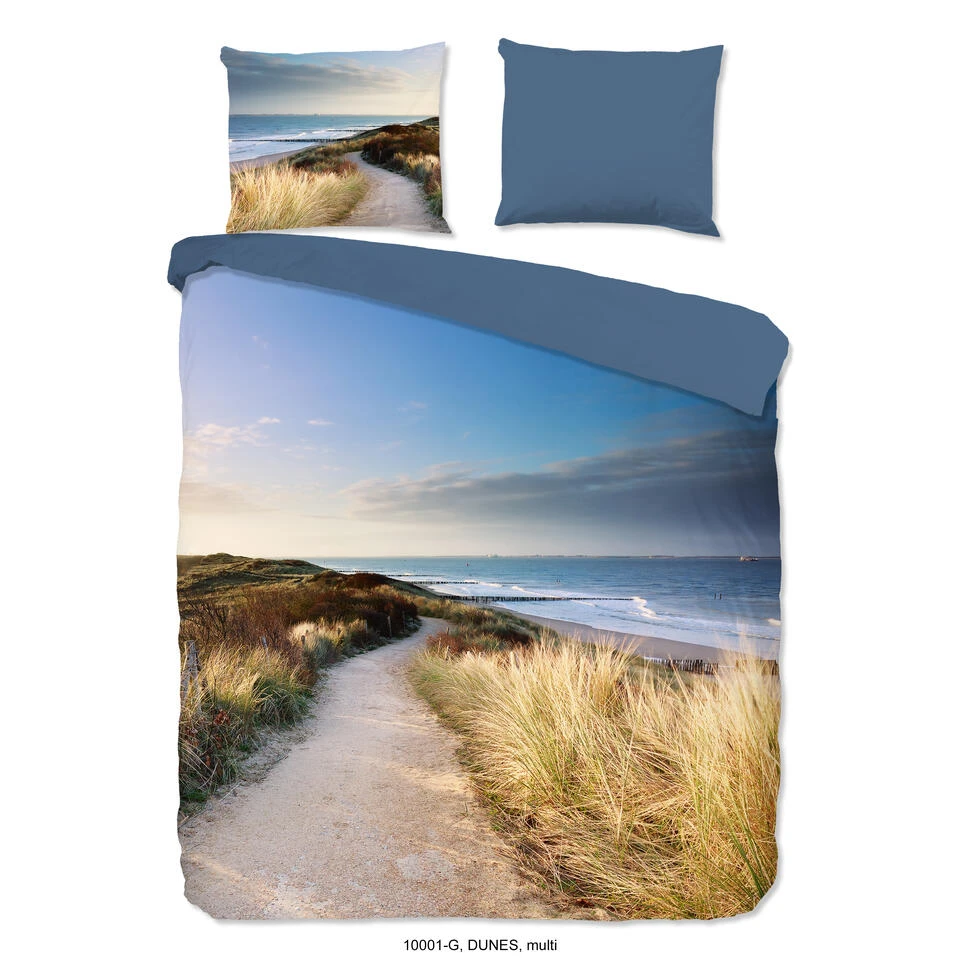 Good Morning Dekbedovertrek "Dunes" - Multi - (200x220 Cm) 3 Good Morning Dekbedovertrek "Dunes" - Multi - (200x220 Cm)