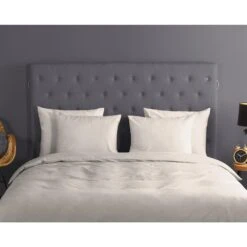 Good Morning Dekbedovertrek "uni L.sand" - Zand - (200x220 Cm) -Leen Bakker Winkel 1000036026 0111