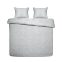 Damai Dekbedovertrek Ebba - Biologisch Katoen - 200x200/220 Cm - Grey