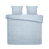 Damai Dekbedovertrek Ebba - Biologisch Katoen - 240x200/220 Cm - Soft Blue -Leen Bakker Winkel 1000038145
