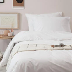 Cinderella Dekbedovertrek Friday - Polykatoen - 140x200/220 Cm - White -Leen Bakker Winkel 1000038259 0101