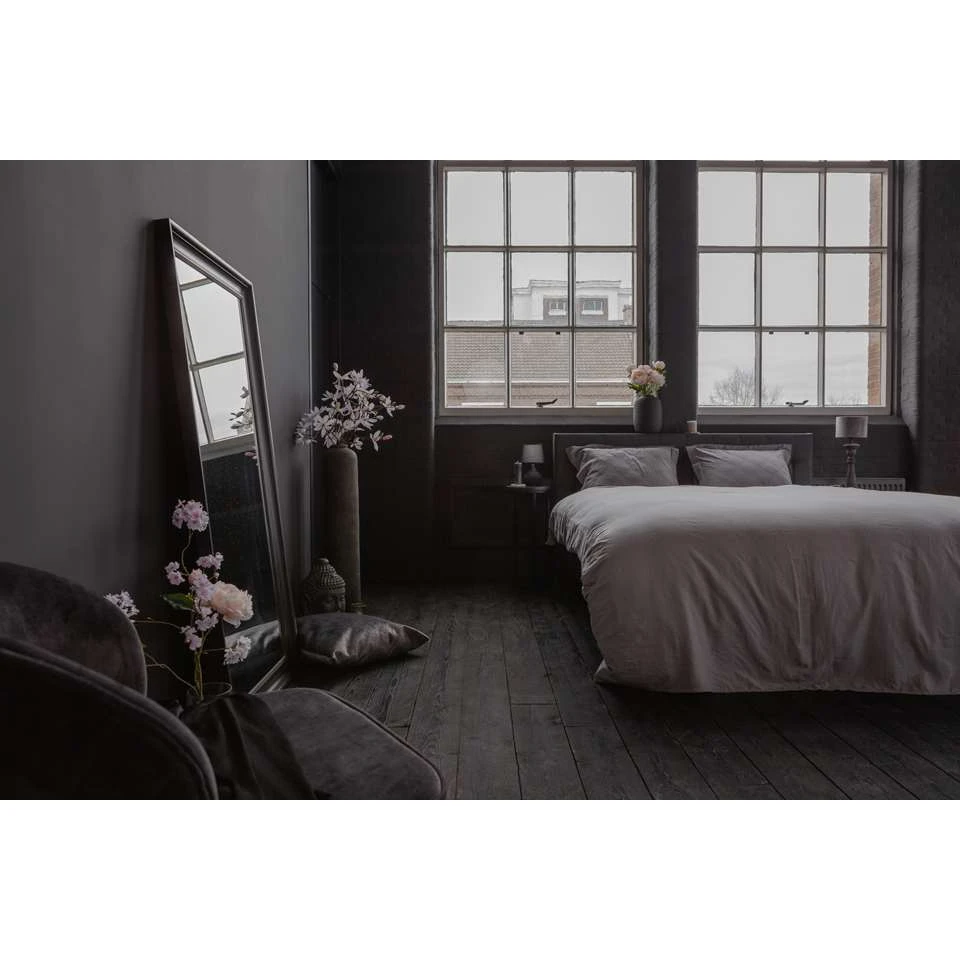 Ten Cate Premium Linnen Dekbedovertrekset - 140x200/220 - Cloudy Grey 5 Ten Cate Premium Linnen Dekbedovertrekset - 140x200/220 - Cloudy Grey - Afbeelding 3