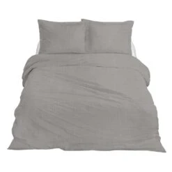 Ten Cate Premium Linnen Dekbedovertrekset - 140x200/220 - Cloudy Grey