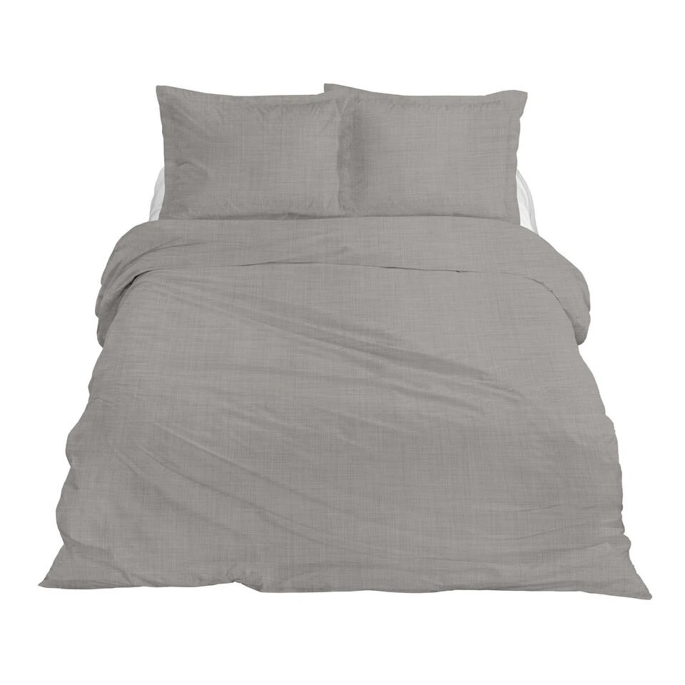Ten Cate Premium Linnen Dekbedovertrekset - 240x200/220 - Cloudy Grey 3 Ten Cate Premium Linnen Dekbedovertrekset - 240x200/220 - Cloudy Grey