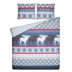 Ten Cate 100% Katoenen Tweepersoons Dekbedovertrek - 200x200 - Winter Home -Leen Bakker Winkel 1000040429 0101