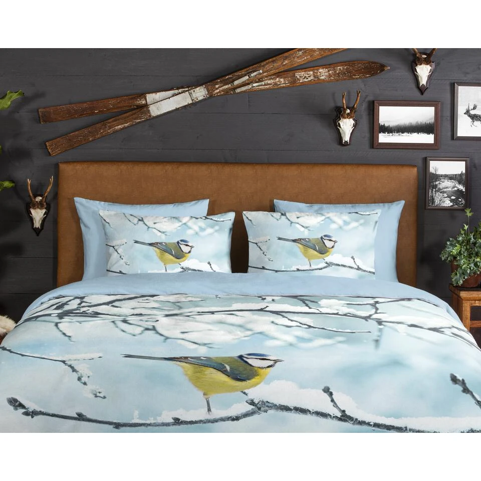 Good Morning Dekbedovertrek "Early" - Blauw - (200x220 Cm) 5 Good Morning Dekbedovertrek "Early" - Blauw - (200x220 Cm) - Afbeelding 3