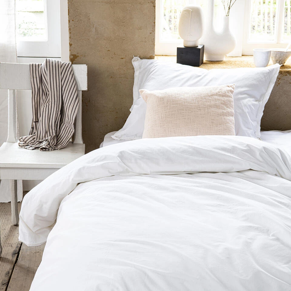 Cinderella Dekbedovertrek Moon - Katoen - 140x200/220 Cm - White 4 Cinderella Dekbedovertrek Moon - Katoen - 140x200/220 Cm - White - Afbeelding 2