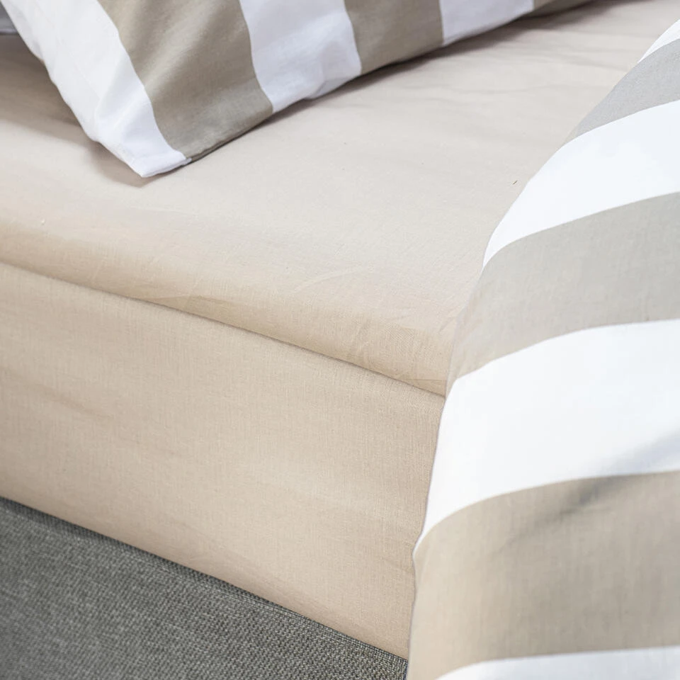 Cinderella Dekbedovertrek Jacky - Katoen - 260x200/220 Cm - Natural 6 Cinderella Dekbedovertrek Jacky - Katoen - 260x200/220 Cm - Natural - Afbeelding 4