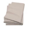 Cinderella Flanellen Kussenslopen Taupe (2 Stuks)-40 X 80 Cm