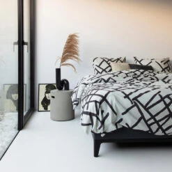 Damai Dekbedovertrek Kline - Katoen - 200x200/220 Cm - Linen -Leen Bakker Winkel 1000042995 0101