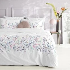 Cinderella Dekbedovertrek Isabella - Satijn - 200x200/220 Cm - White -Leen Bakker Winkel 1000042997 0103