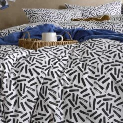 Moodit Dekbedovertrek Odil Tinto - Eenpersoons - 140 X 220 Cm - Katoen -Leen Bakker Winkel 1000043536 0101