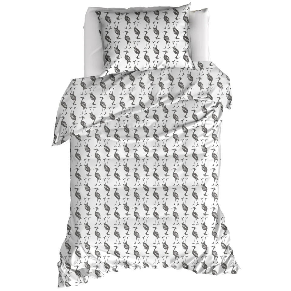 Moodit Dekbedovertrek Odil Otis - Eenpersoons - 140 X 220 Cm - Katoen 3 Moodit Dekbedovertrek Odil Otis - Eenpersoons - 140 X 220 Cm - Katoen