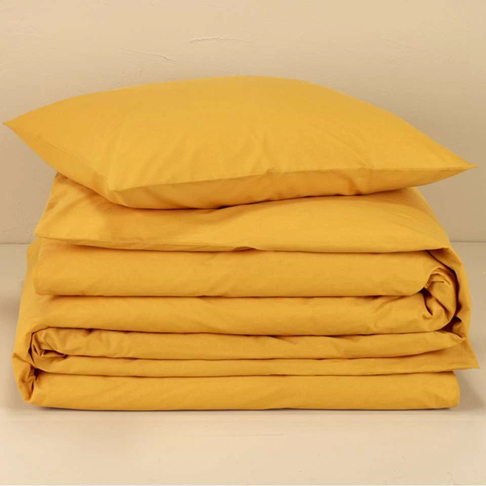 Moodit Dekbedovertrek Basil Sunshine - Eenpersoons - 140 X 220 Cm - Katoen 6 Moodit Dekbedovertrek Basil Sunshine - Eenpersoons - 140 X 220 Cm - Katoen - Afbeelding 4