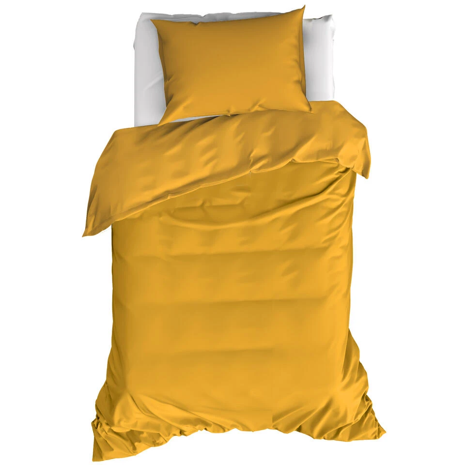 Moodit Dekbedovertrek Basil Sunshine - Eenpersoons - 140 X 220 Cm - Katoen 3 Moodit Dekbedovertrek Basil Sunshine - Eenpersoons - 140 X 220 Cm - Katoen