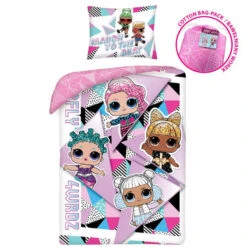 LOL Surprise! Dekbedovertrek March To The Beat - 140 X 200 Cm - Katoen -Leen Bakker Winkel 1000044585 0103