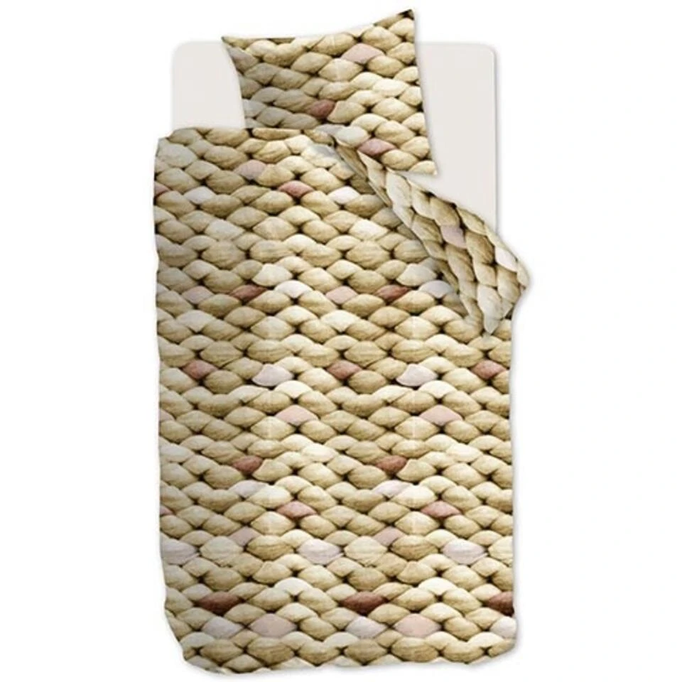 Ariadne At Home Dekbedovertrek Big Oker-2-persoons (200 X 200/220 Cm) 4 Ariadne At Home Dekbedovertrek Big Oker-2-persoons (200 X 200/220 Cm) - Afbeelding 2
