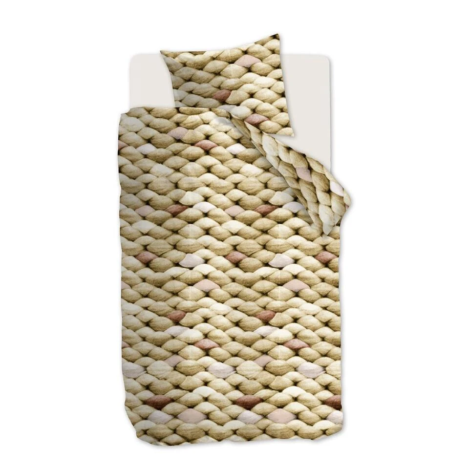 Ariadne At Home Dekbedovertrek Big Oker-1-persoons (140 X 200/220 Cm) 3 Ariadne At Home Dekbedovertrek Big Oker-1-persoons (140 X 200/220 Cm)