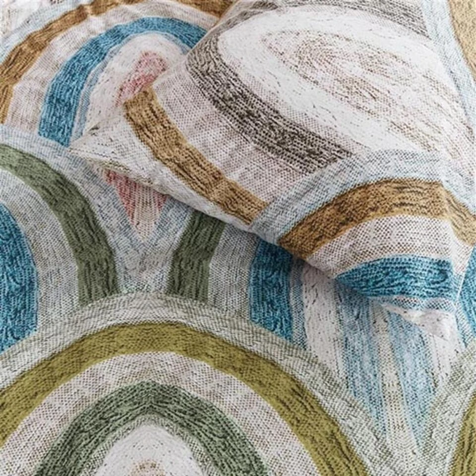 Ariadne At Home Dekbedovertrek Rainbow Brights-2-persoons (200 X 200/220 Cm) 5 Ariadne At Home Dekbedovertrek Rainbow Brights-2-persoons (200 X 200/220 Cm) - Afbeelding 3