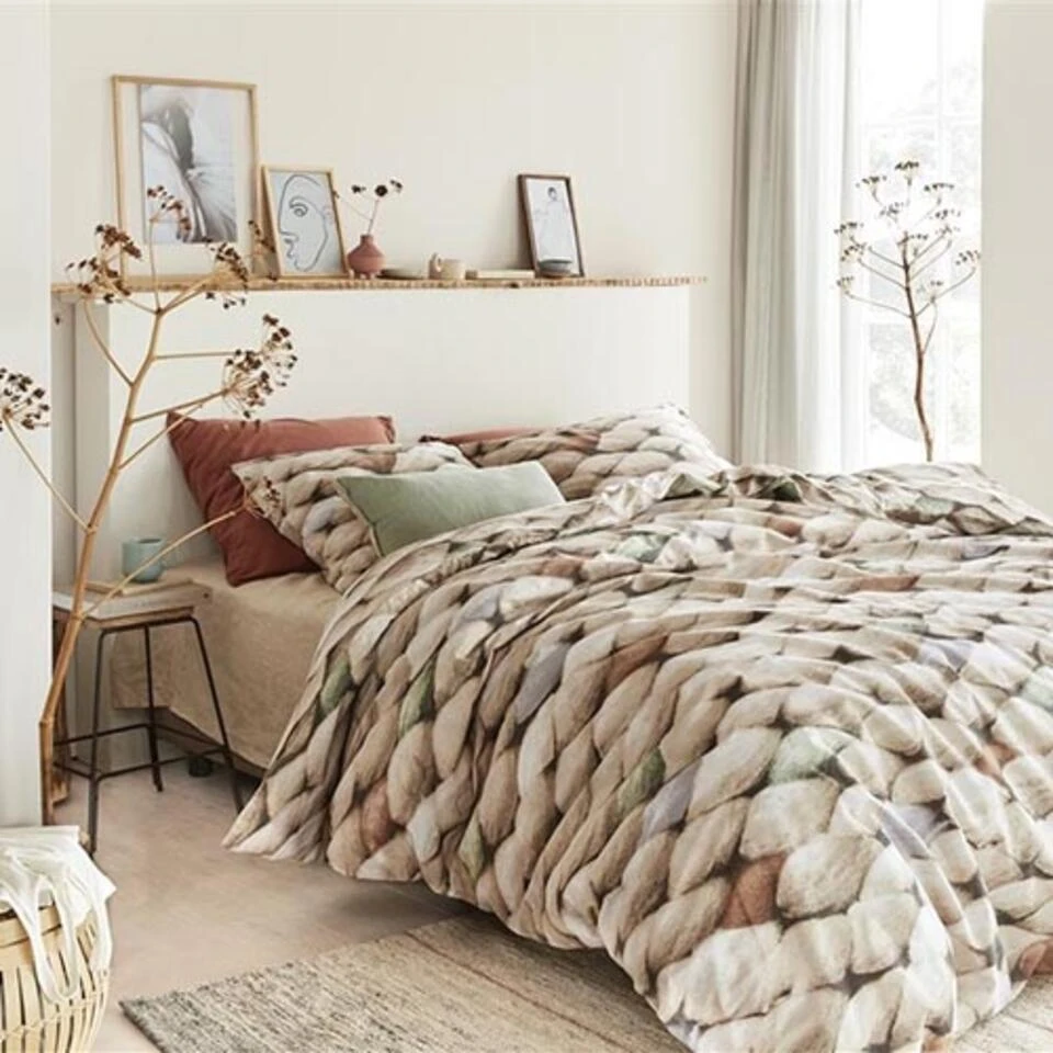 Ariadne At Home Dekbedovertrek Big Naturel-2-persoons (200 X 200/220 Cm) 5 Ariadne At Home Dekbedovertrek Big Naturel-2-persoons (200 X 200/220 Cm) - Afbeelding 3