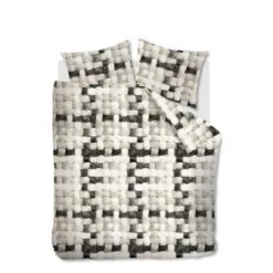 Ariadne At Home Dekbedovertrek Comfort Zwart - Wit-Lits-jumeaux (240 X 200/22...