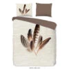 Good Morning Dekbedovertrek "Veer" - Zand - (140x220 Cm) -Leen Bakker Winkel 1000045495