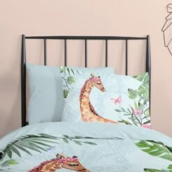 Good Morning Dekbedovertrek "Desiree" - Aqua - (140x220 Cm) -Leen Bakker Winkel 1000045509 0102