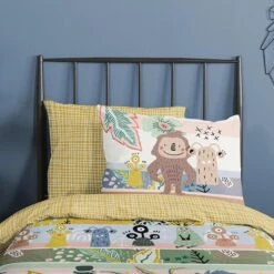 Good Morning Dekbedovertrek "Monsters" - Multi - (140x220 Cm) -Leen Bakker Winkel 1000045522 0102