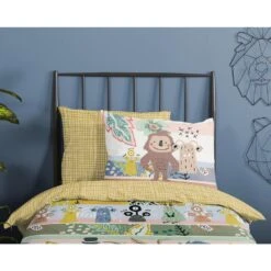 Good Morning Dekbedovertrek "Monsters" - Multi - (140x220 Cm) -Leen Bakker Winkel 1000045522 0110