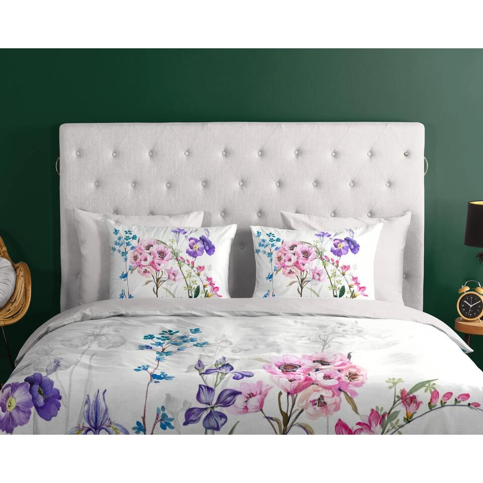 Good Morning Dekbedovertrek "Florence" - Wit - (240x220 Cm) 5 Good Morning Dekbedovertrek "Florence" - Wit - (240x220 Cm) - Afbeelding 3