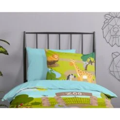 Good Morning Dekbedovertrek "Mees" - Multi - (140x220 Cm) -Leen Bakker Winkel 1000045538 0110