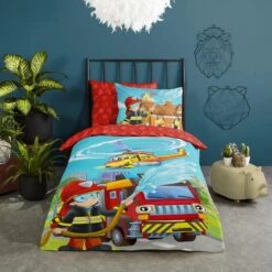 Good Morning Dekbedovertrek "Fire" - Multi - (140x220 Cm) 8 Good Morning Dekbedovertrek "Fire" - Multi - (140x220 Cm) -Leen Bakker Winkel 1000045559 0102