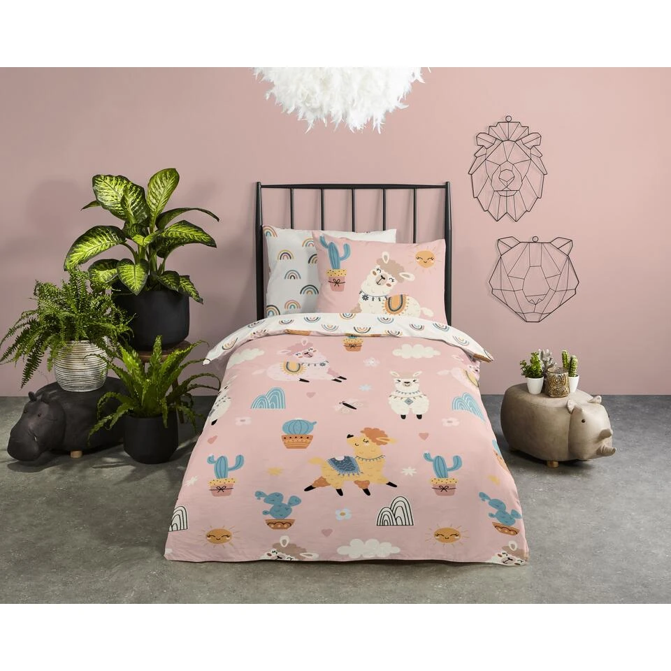 Good Morning Dekbedovertrek "Lalala" - Multi - (140x220 Cm) 4 Good Morning Dekbedovertrek "Lalala" - Multi - (140x220 Cm) - Afbeelding 2