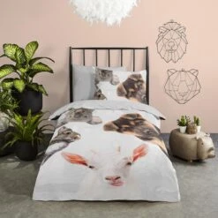 Good Morning Dekbedovertrek "Semmie" - Multi - (140x220 Cm) -Leen Bakker Winkel 1000045570 0102