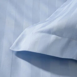 Damai Dekbedovertrek Katoen-satijn - 260x260/220cm - Blauw -Leen Bakker Winkel 1000051417 0102