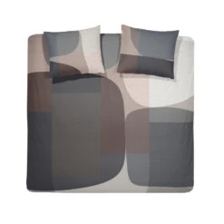 Damai Dekbedovertrek Moore - Satijn - 260x200/220 Cm - Basalt