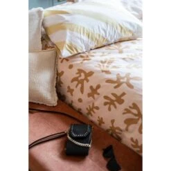 Dindi Home - Dekbedovertrek Sweet Leaves - 140x220 Cm - Roze -Leen Bakker Winkel 1000054433 0101