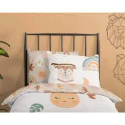 Good Morning Dekbedovertrek "Balance" - Zand - (140x220 Cm) -Leen Bakker Winkel 1000054464 0110