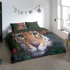 Pure Dekbedovertrek "Wildlife Flowers" - Multi - (240x220 Cm) -Leen Bakker Winkel 1000054776 0101
