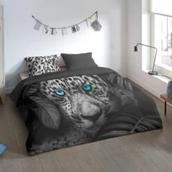 Pure Dekbedovertrek "Blue Eyes" - Antraciet - (140x220 Cm) 7 Pure Dekbedovertrek "Blue Eyes" - Antraciet - (140x220 Cm) -Leen Bakker Winkel 1000054796 0101