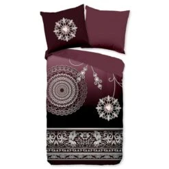 Pure Dekbedovertrek "Asiya" - Bordeaux - (200x220 Cm) 8 Pure Dekbedovertrek "Asiya" - Bordeaux - (200x220 Cm) -Leen Bakker Winkel 1000054822 0102
