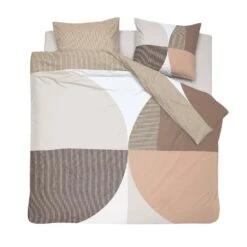 Cinderella Knut - Dekbedovertrek - Katoen - 200x200/220 Cm - Terra -Leen Bakker Winkel 1000055041 0100