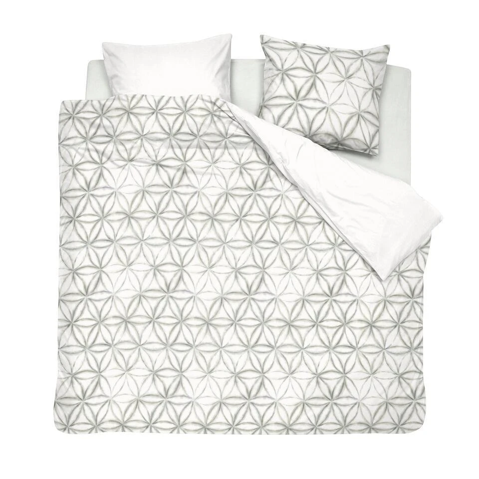 Cinderella Isolde - Dekbedovertrek - Katoen - 260x200/220 Cm - Off White 3 Cinderella Isolde - Dekbedovertrek - Katoen - 260x200/220 Cm - Off White