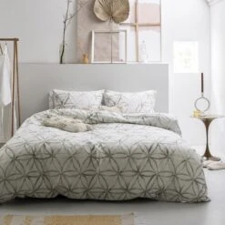 Cinderella Isolde - Dekbedovertrek - Katoen - 200x200/220 Cm - Off White -Leen Bakker Winkel 1000055054 0101