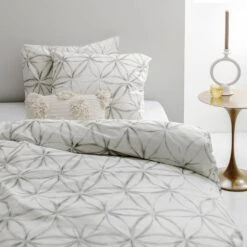 Cinderella Isolde - Dekbedovertrek - Katoen - 200x200/220 Cm - Off White -Leen Bakker Winkel 1000055054 0103