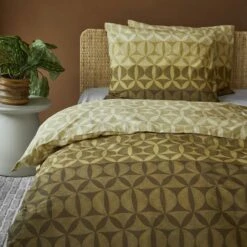 Damai Jada - Dekbedovertrek - Katoen - 260x200/220 Cm - Green -Leen Bakker Winkel 1000055067 0103