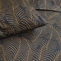 Damai Bellezza - Dekbedovertrek - Satijn - 260x200/220 Cm - Off Black -Leen Bakker Winkel 1000055099 0103